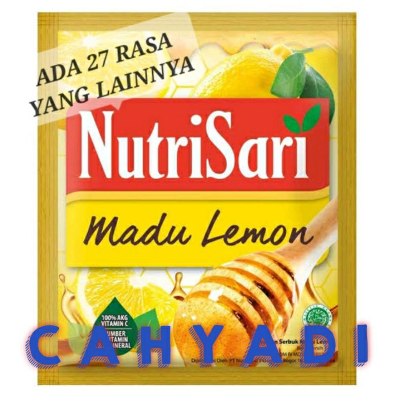 

Nutrisari Madu Lemon per renceng