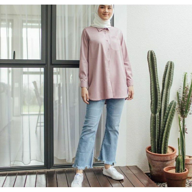 Easy shirt Geulis Dusty