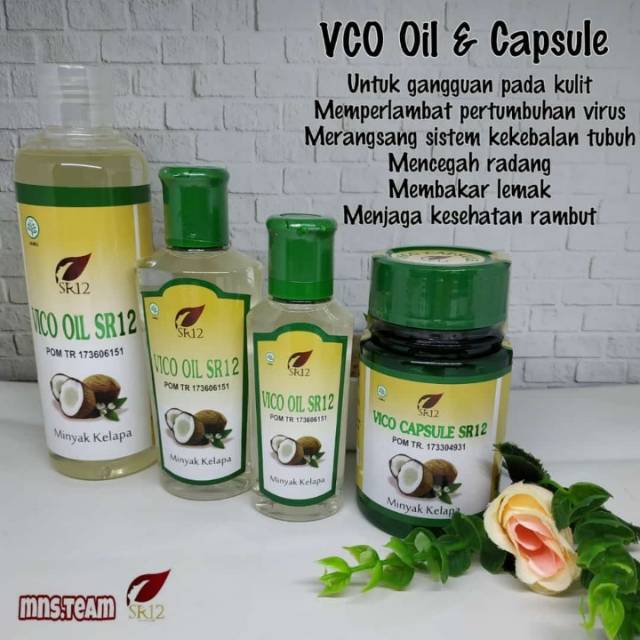 

SR12 Minyak Kelapa Murni Asli 100% VCO SR12
