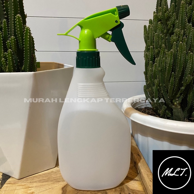 BOTOL KISPRAY 500ML HDPE / BOTOL 500 ML KISPRAY HDPE NATURAL KISPRAY HIJAU