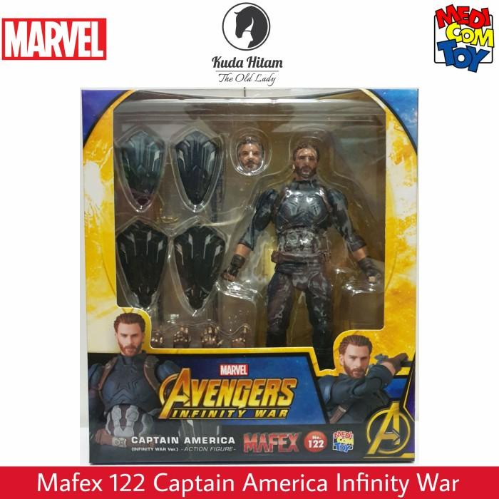 Medicom Toy Mafex No 122 Captain America Avengers Infinity War