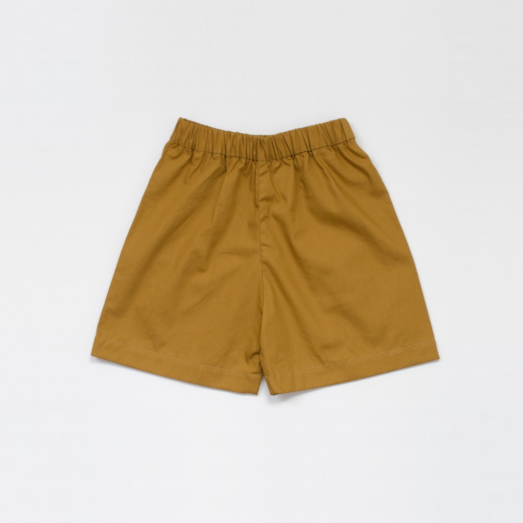 Celana Pendek Anak polos perempuan wanita cewek laki laki cowok  bahan katun 1-11 tahun