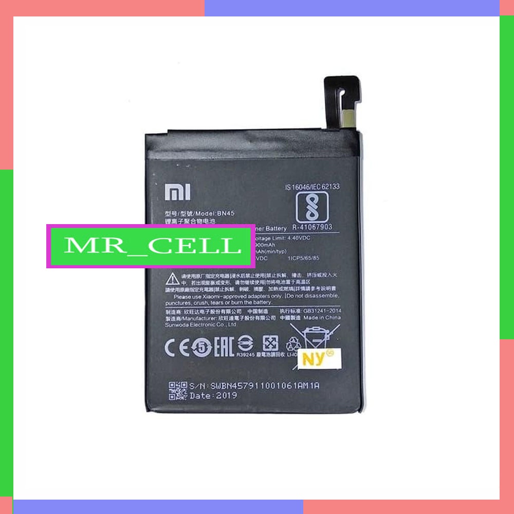 BATU BATERAI XIAOMI BN45 REDMI NOTE 5 PRO BATTERY BATRE