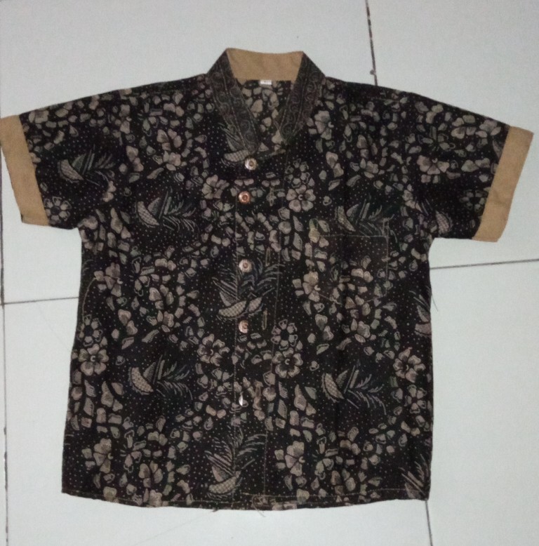 Imut Batik Kemeja Batik Anak Dan Ayah Motif Burung Kenari