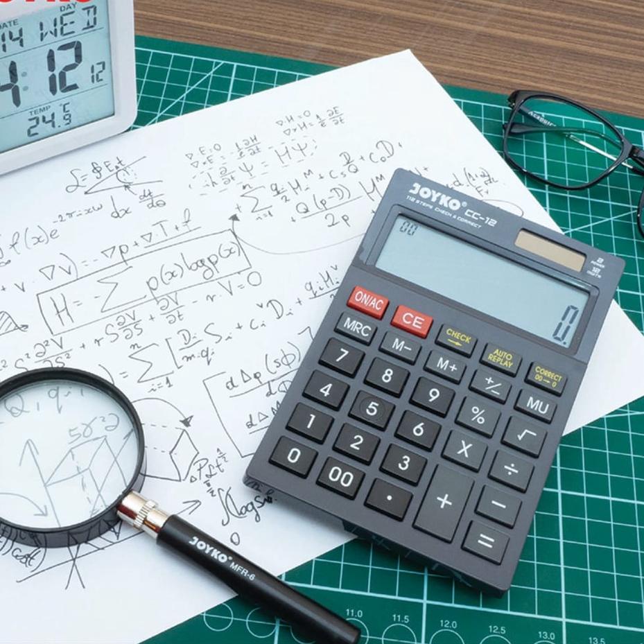 

Best - Calculator Kalkulator Joyko CC-12 12 Digits Check Correct !