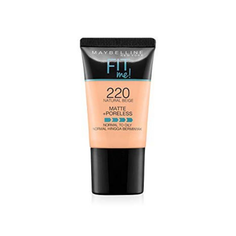 Maybelline Fit me Matte + Poreless LiQuid Foudation 18 gr Dewy +Smooth Foundation spf 23 30ml