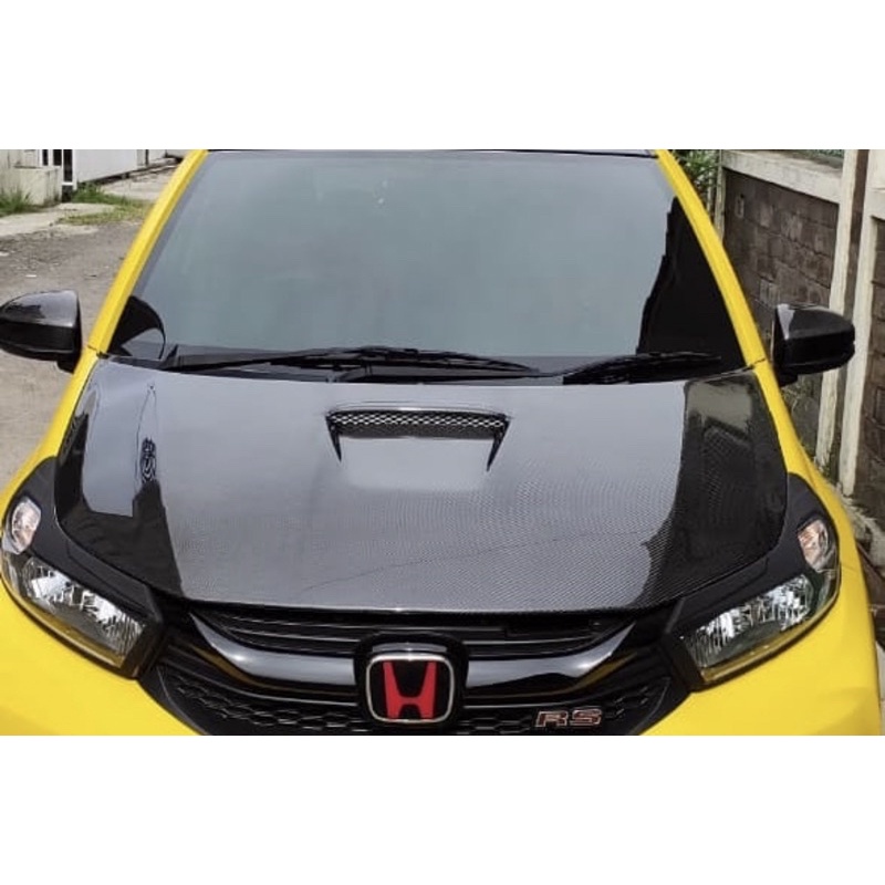 Kap Mesin Carbon All New Brio & New Mobilio Facelift Model TypeR