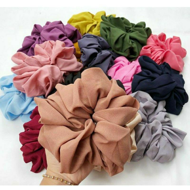 SCRUNCHIE IKAT RAMBUT CEPOL