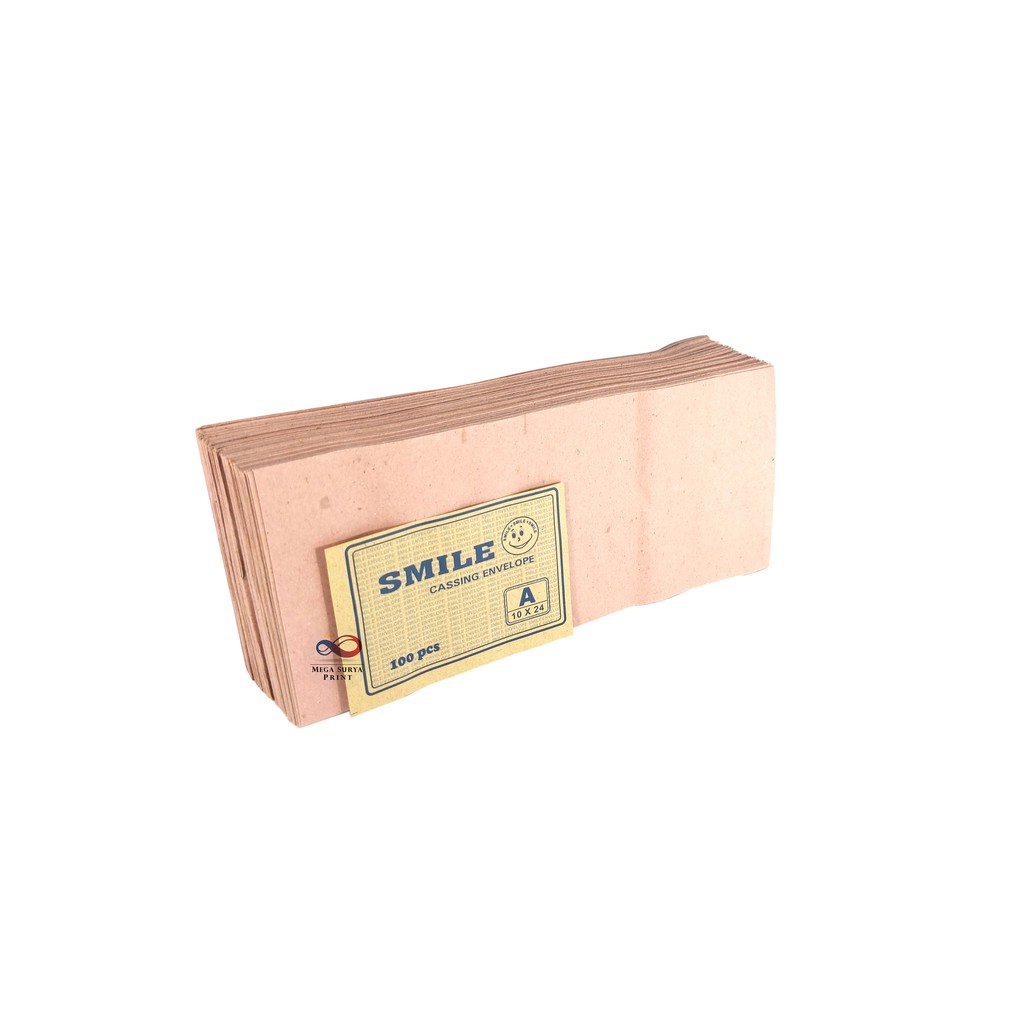 

Smile Amplop Cokelat Kabinet 10x24 cm