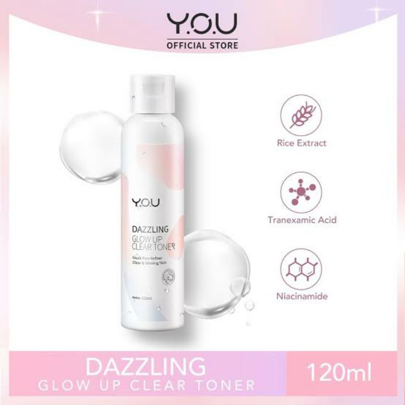 Dazzling Glow Up Clear Toner