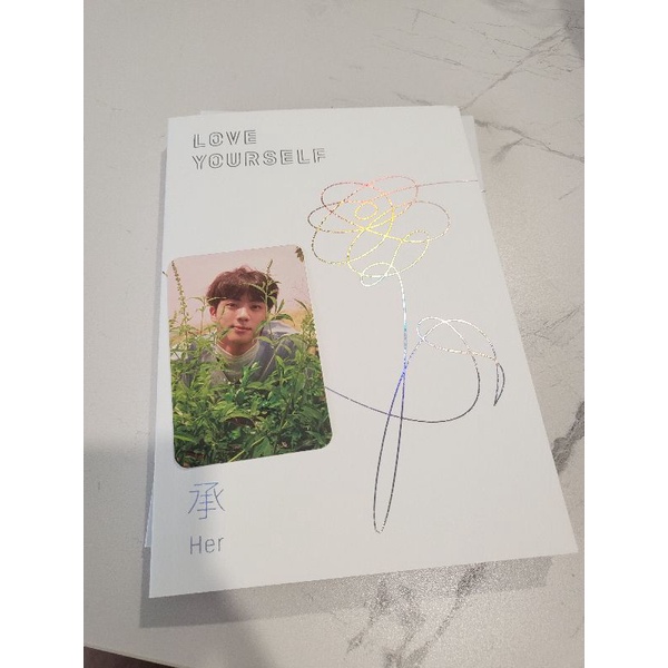 FULLSET Love Yourself HER O version Album BTS - Jin PC