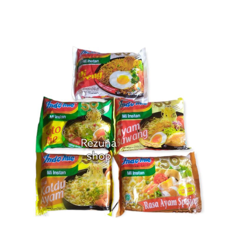 

Indomie goreng atau soto satuan