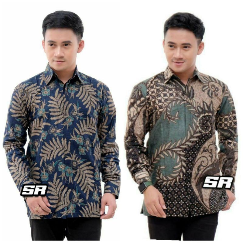 Baju Batik Pria Gus Azmi Syubbanul Muslimin Batik Katun Halus Hadroh Azzahir Hilwa Ala Santri Modern