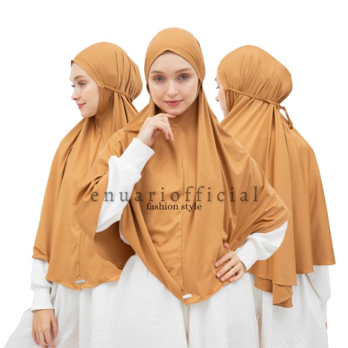 Jilbab Instan Bergo Tali Jersey Premium Jumbo