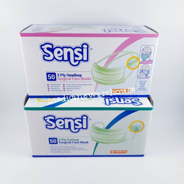 Sensi Masker 3 Ply