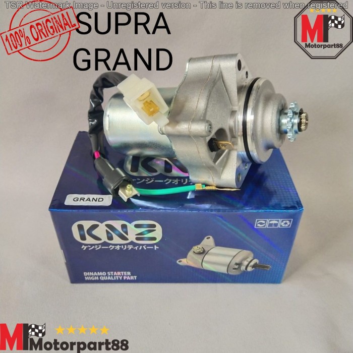 DINAMO STARTER STATER ASSY SUPRA GRAND PRIMA REVO OLD FIT NEW KNZ