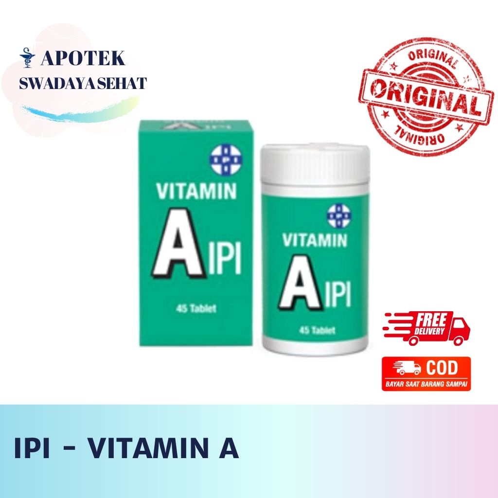 IPI Vitamin A - 45 Tablet Vit A - Suplemen Vitamin