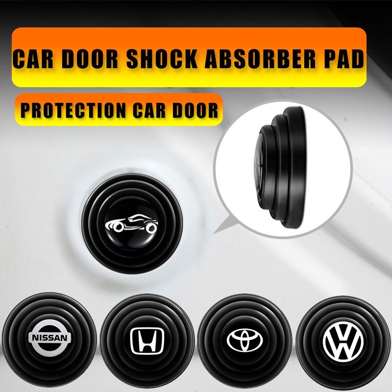 Universal Car Door Shock Absorber Gasket Sound Proof Rubber Door Switch Rubber Door Buffer For Honda Toyota Nissan BMW Benz Car Accessories