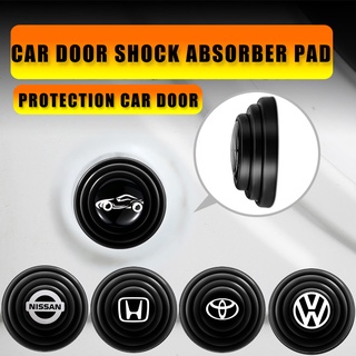Universal Car Door Shock Absorber Gasket Sound Proof Rubber Door Switch Rubber Door Buffer For Honda Toyota Nissan BMW Benz Car Accessories