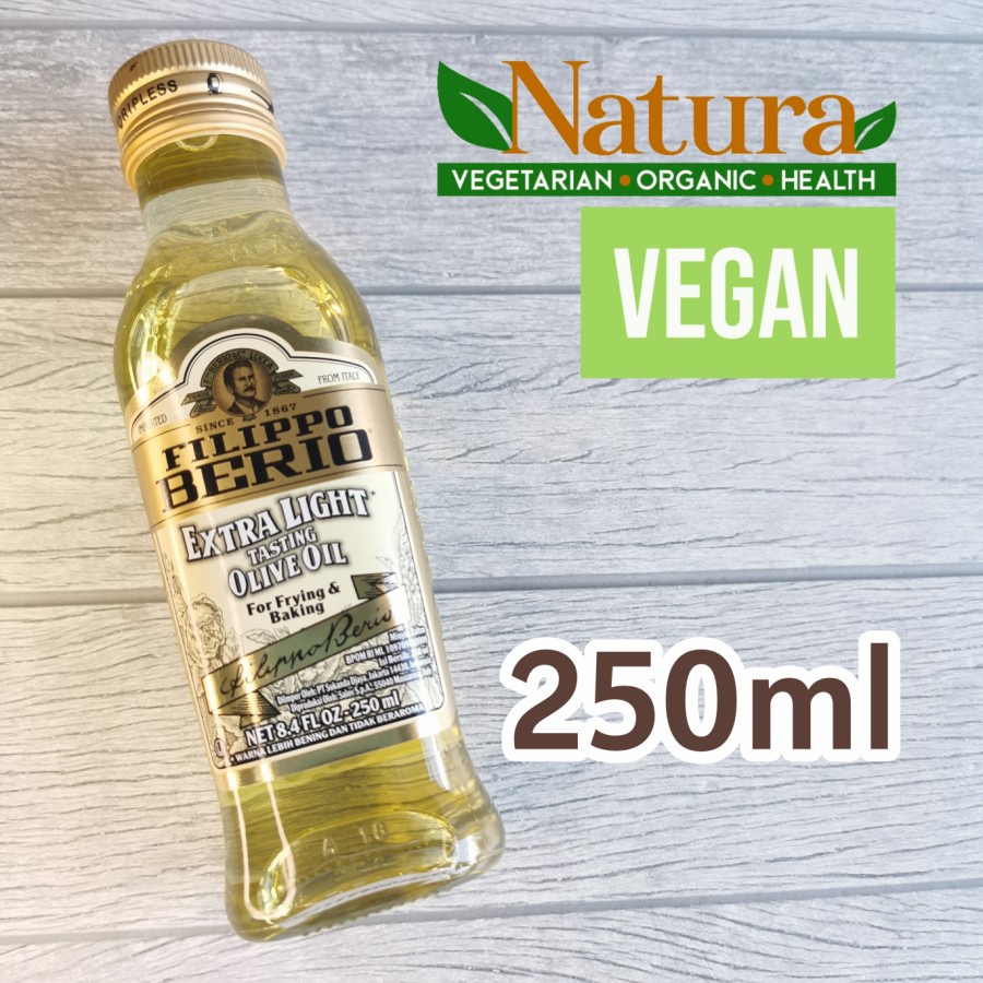 

Filippo Berio Extra Light Olive Oil 250ml Minyak Zaitun MPASI