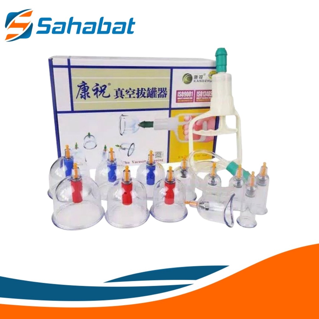 Alat Bekam Atau Kop Angin Kang Zhu Isi 12.