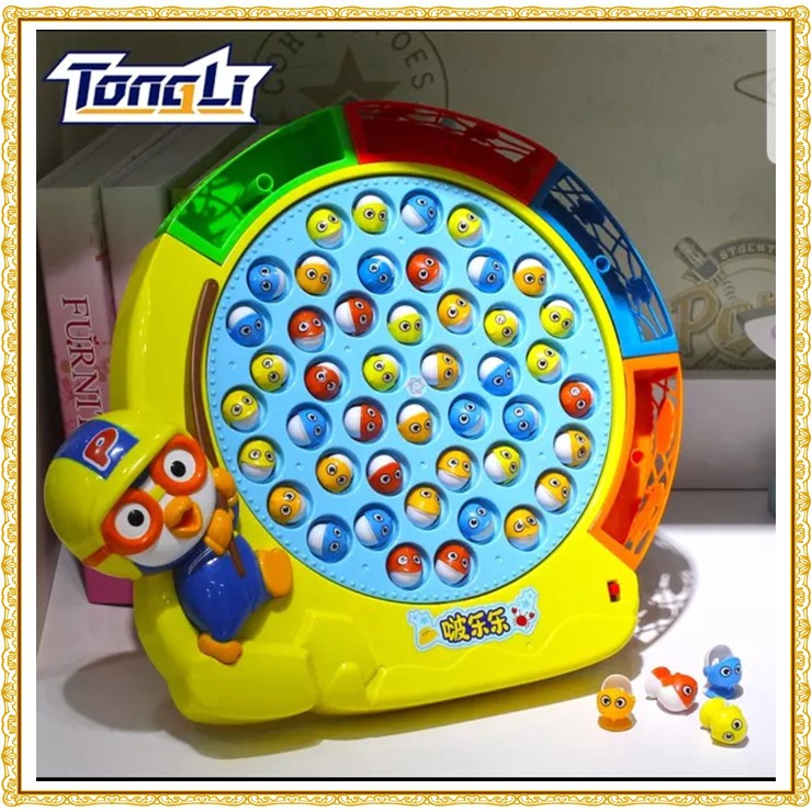 PORORO FISHING TOY MAINAN PANCING IKAN MAGNET ANAK