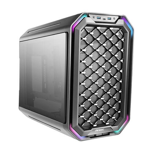 Casing Antec DARK CUBE - mATX Gaming Case - Type C 3.1 Ready