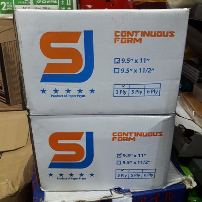 

Kertas / Continuos Form 3Ply Full 91/2 X 11 Sj /Kertas Continuos Form 3Ply Full