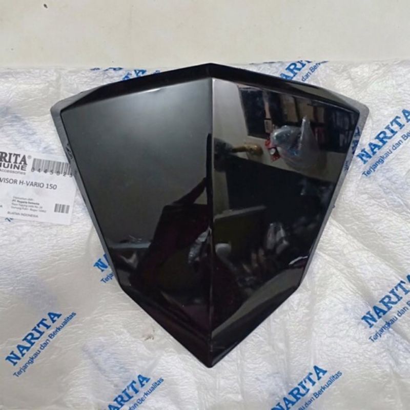 Narita - Visor Windshield Vario 150-125 LED Lama Old 2015-2017 Hitam