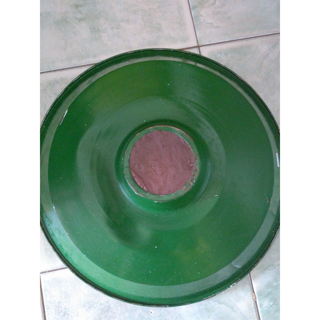 Kap DK E40 Lampu Gantung Kap lampu Hijau besar jalan besi