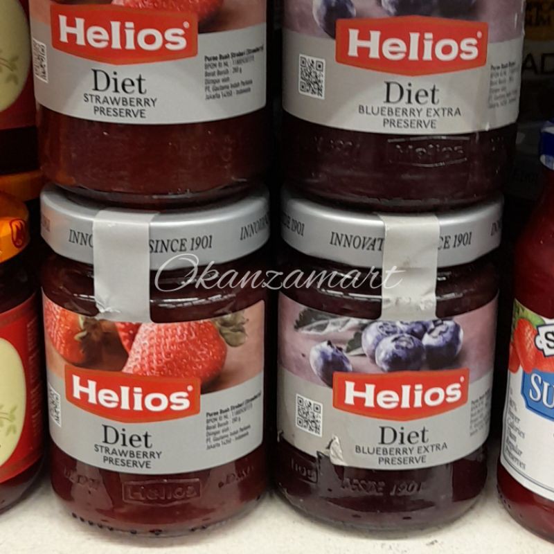 

Helios Selai Diet Strawberry/Blueberry Extra 280gr