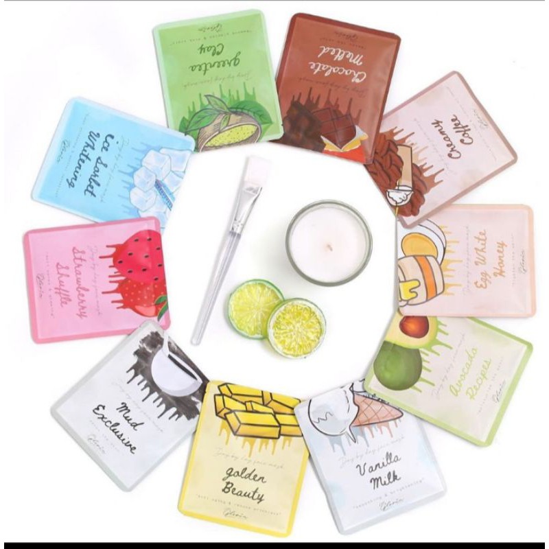 MASKER WAJAH || MASKER WAJAH BPOM || MASKER WAJAH ORGANIK || MASKER WAJAH GLORIA