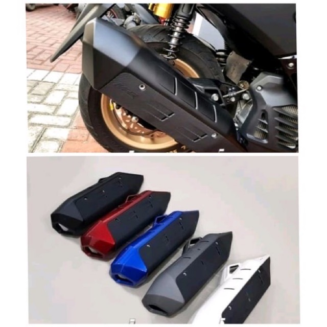 Cover knalpot Nmax yamaha MHR Racing