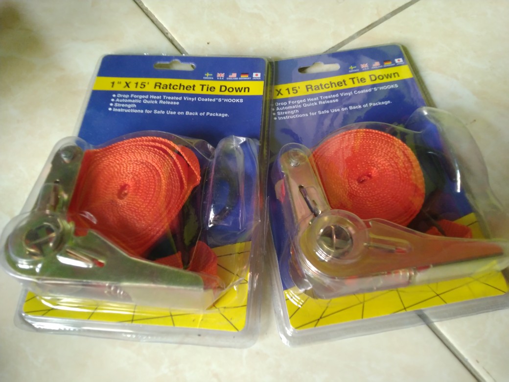 Mg Hss 3014-15 Ratchet Tie Down 1 Inch X 5 Meter Rachet Pengikat Barang
