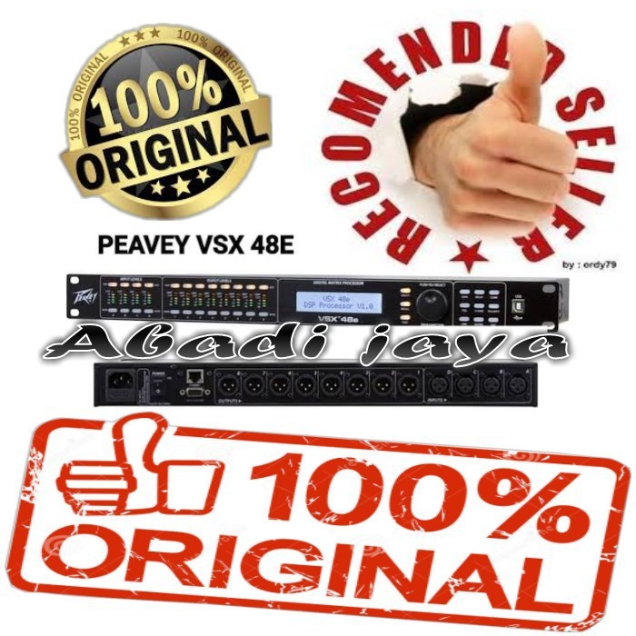 Peavey Management system VSX48E VSX 48E VSX 48 E VSX 48 E RESMI