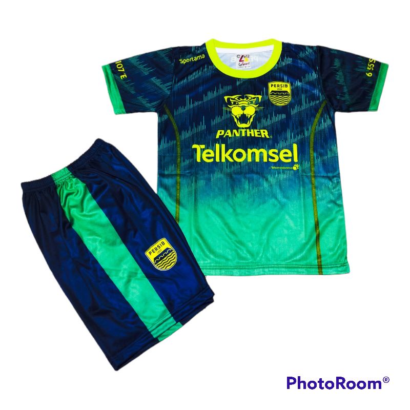 SETELAN JERSEY PERSIB BANDUNG HOME 2023/2024 BAJU BOLA ANAK PERSIB BANDUNG UMUR 5-12THN/BAJU BOLA PERSIB BANDUNG