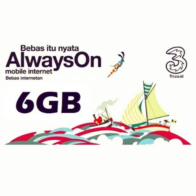 TRI AON 6B 24 JAM FULL aktif hingga 2016