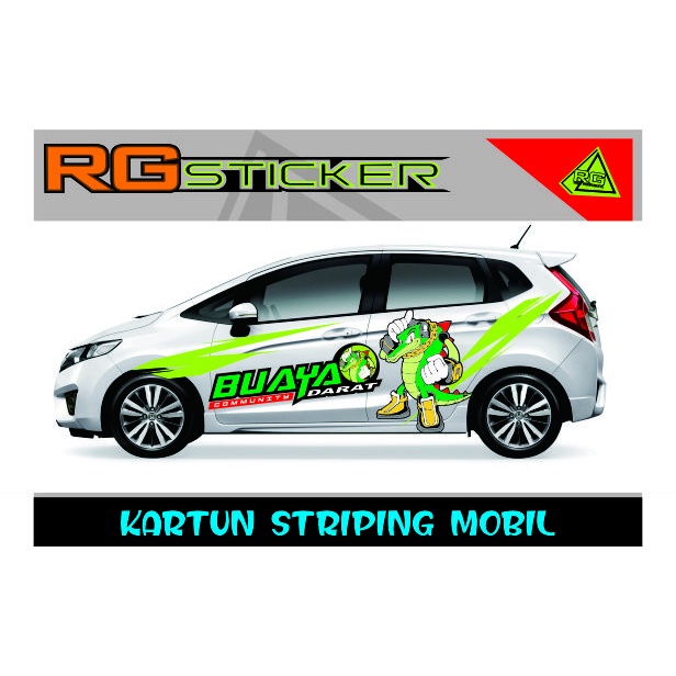 stiker striping kartun mobil avanza ertiga calya innova dll