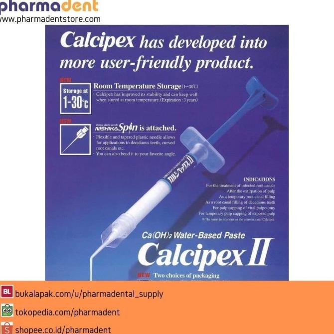 CALCIPEX II / DRESSING ROOT CANAL / CALCIUM HIDROXIDE