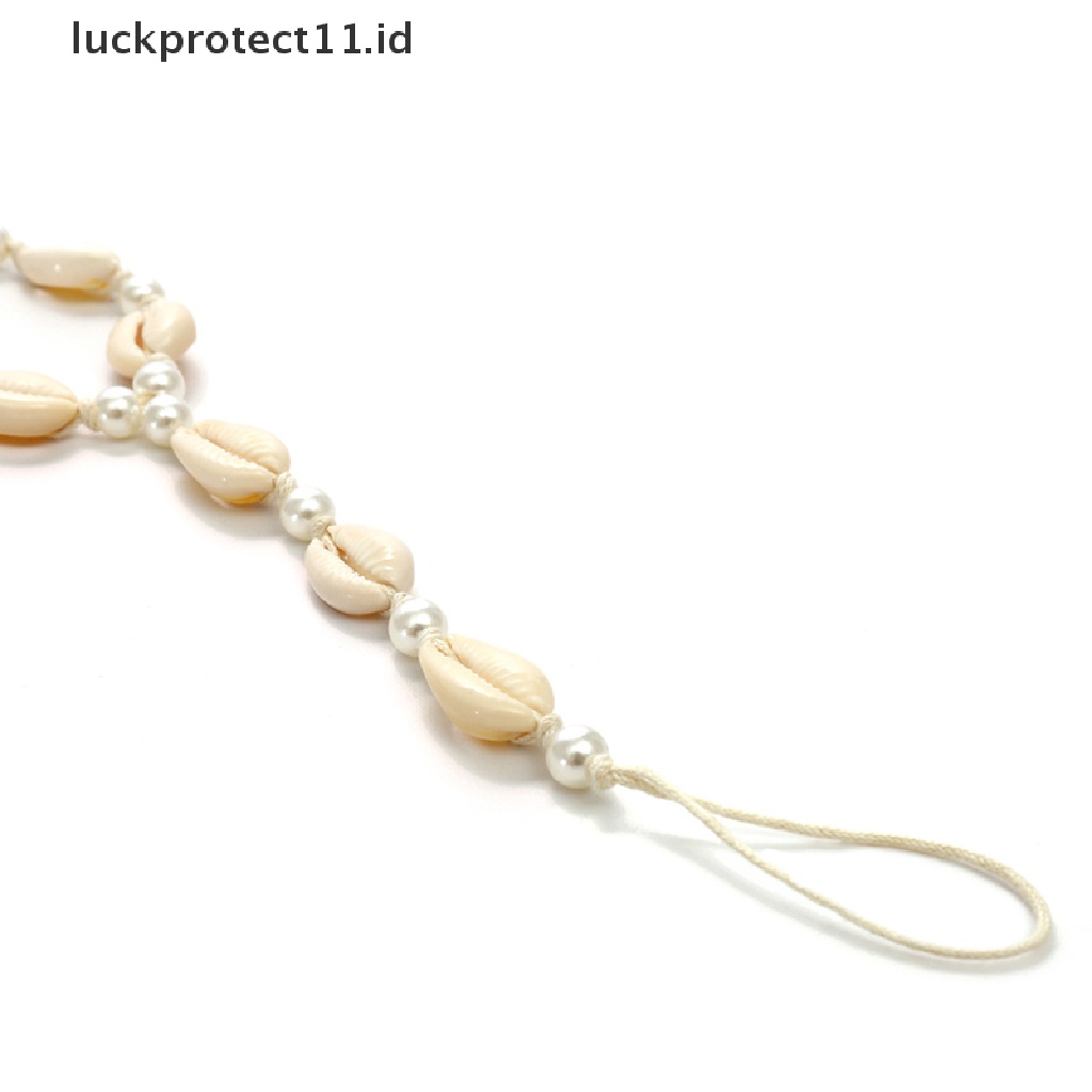 (Luckprotect11) Kacamata Pelindung Untuk Pria / WanitaId Gelang Kaki Wanita Model Kerang Mutiara Untuk Pantai