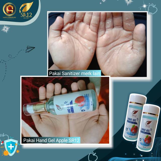 DISKON!!! HAND GEL APEL HANITIZER Sr12id/ HAND SANITIZER BPOM / Hand sanitizer original / premium / berkualitas / termurah / terbaik / bagus / bpom / saudagarsr12