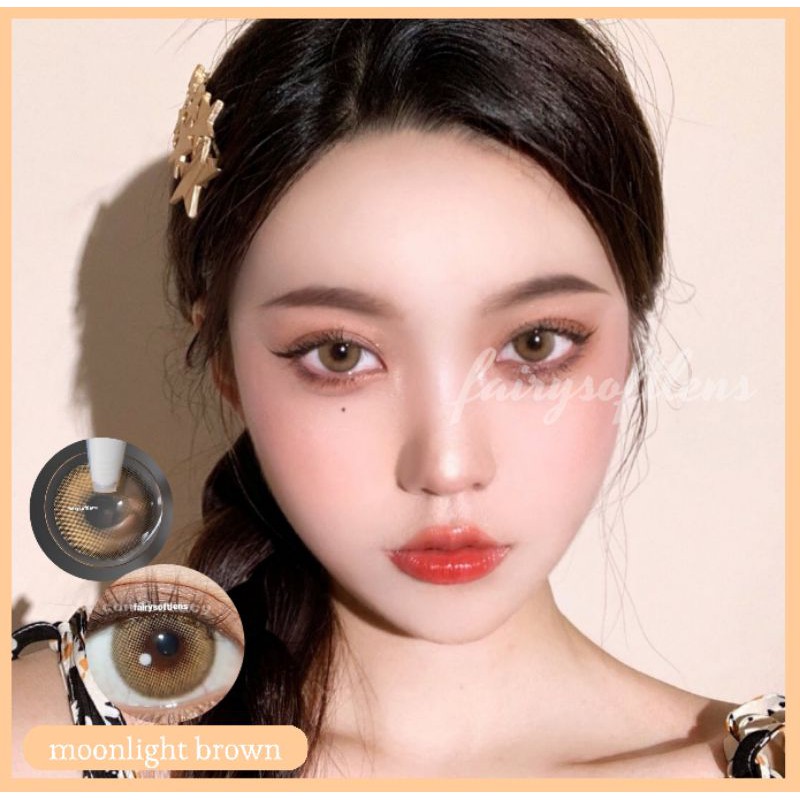 Softlens DCL Moonlight Brown / KONTAK LENSA