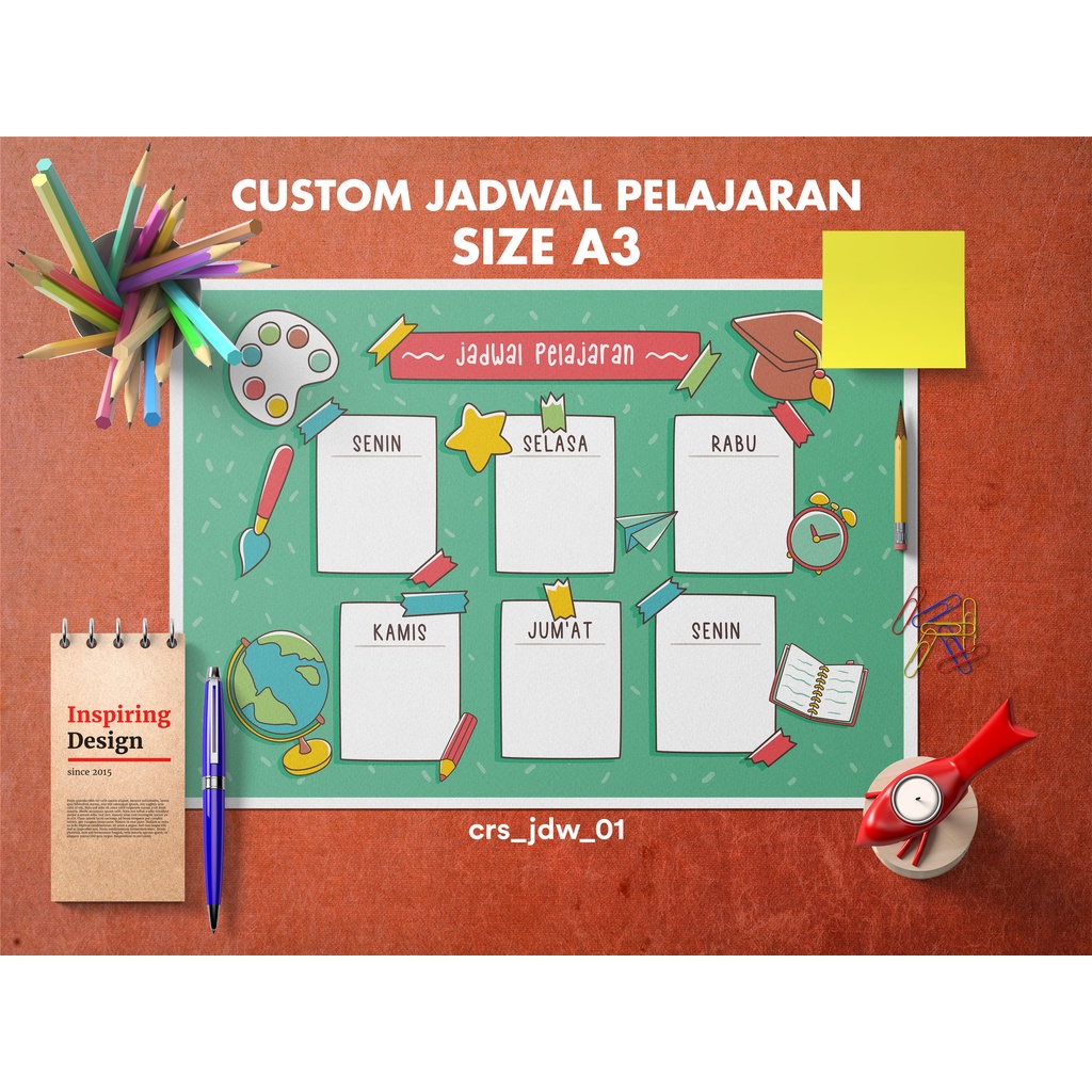 

Cetak Poster Custom Jadwal Pelajaran Sekolah Anak Print A3 Poster Animasi | Poster Karakter Kartun