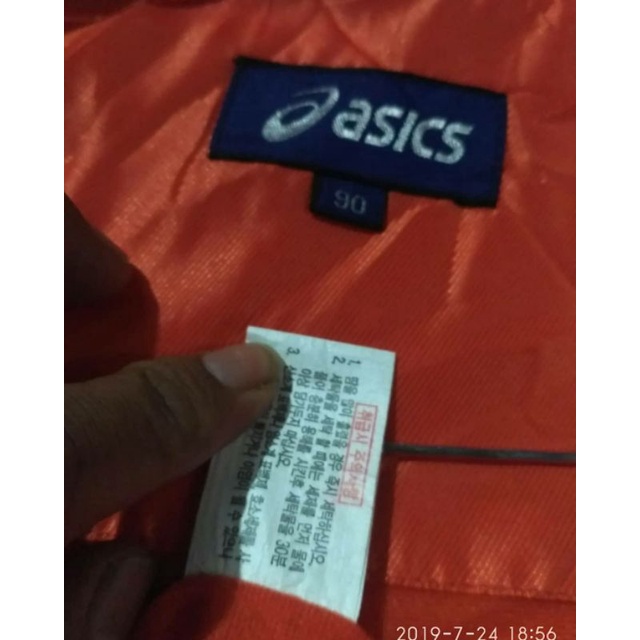 jaket second bekas asics