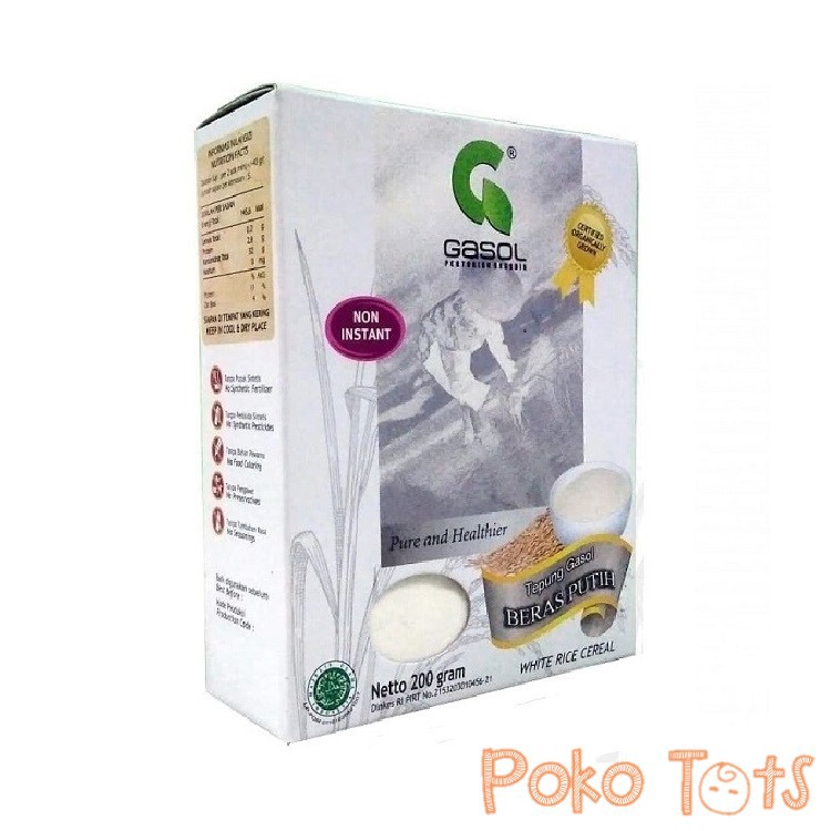 Gasol Organic Baby Food Tepung Makanan Organik untuk MPASI