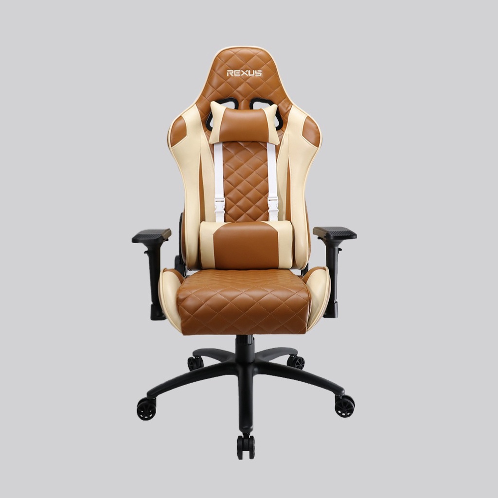 Rexus Kursi Gaming RGC 101 V2 Special Colour - Gaming Chair RGC-101 V2 - Caramel