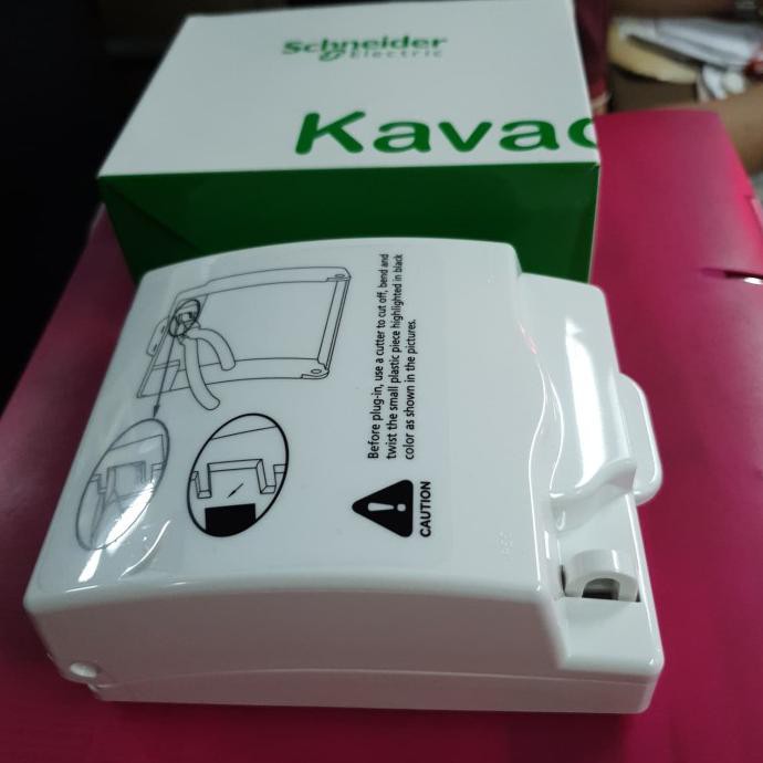 Tutup Cover Stop Kontak Waterproof Susu - Schneider