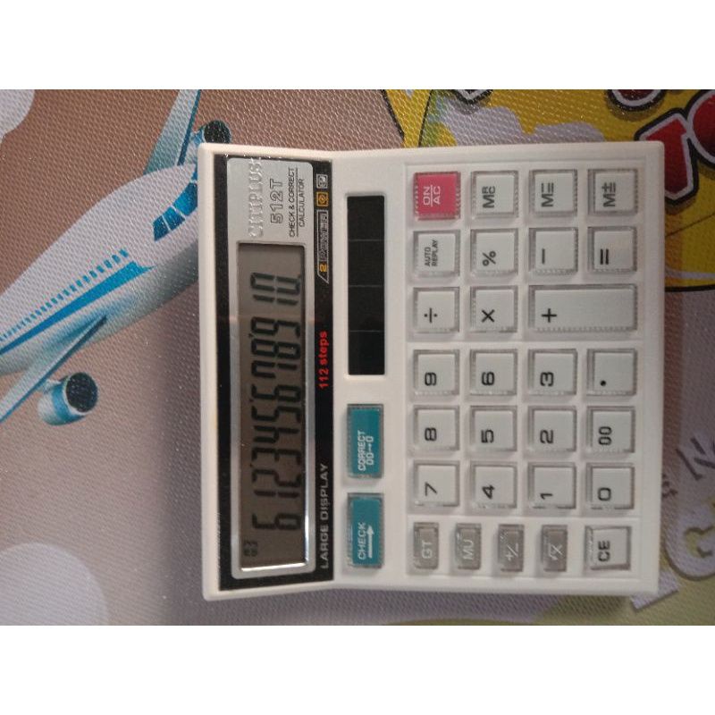 

CALKULATOR CITIZEN /CT.512T.12 DIGIT MURAH