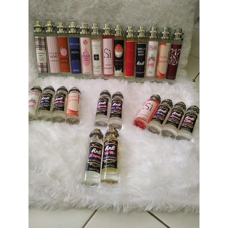 PARFUME THAILAND 55ML 100% ORIGINAL BESAR , VARIANT BEST SELLER FREE BUBLE WARP TEBAL