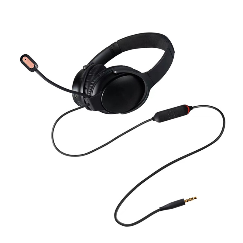 Bt Headphone Kabel Tahan Sobek Untuk Earphone QC35 QC35II Kabel Suara Murni Fidelity Sound Cord